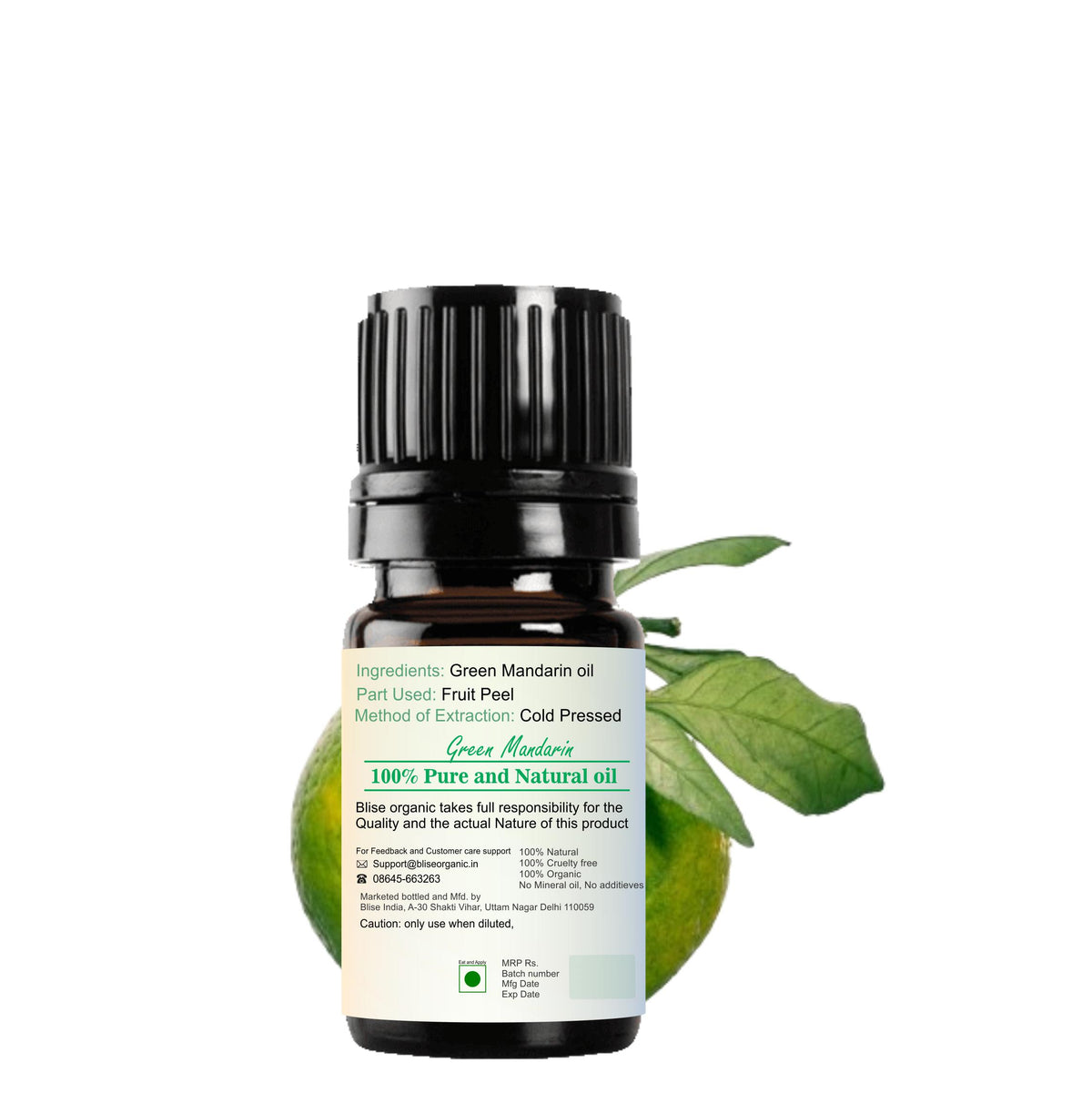 Italian Green Mandarin Essential Oil