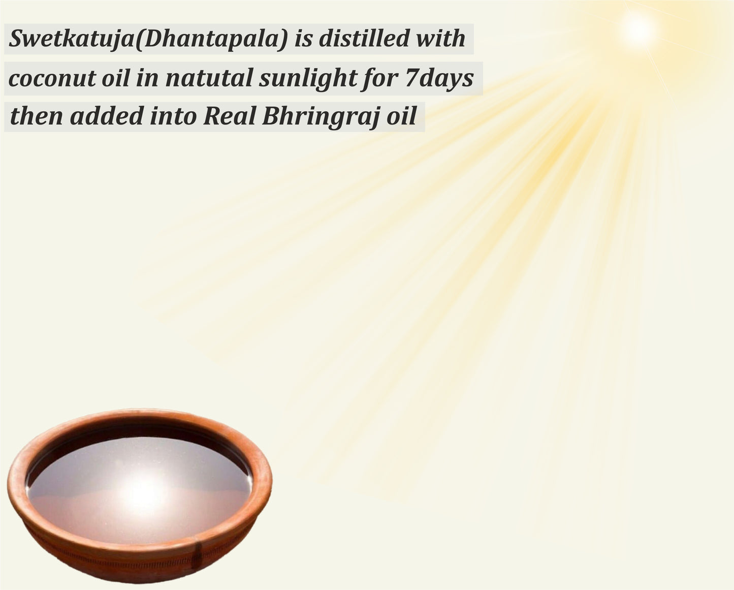 Real bhringraj oil